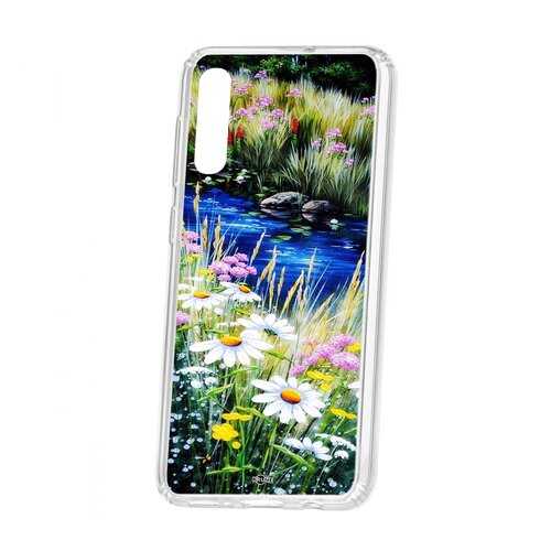 Чехол Kruche Samsung Galaxy A50 2019 Print Ромашки у ручья в Теле2