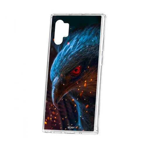 Чехол Kruche Samsung Galaxy Note 10+ Print Орел в Теле2