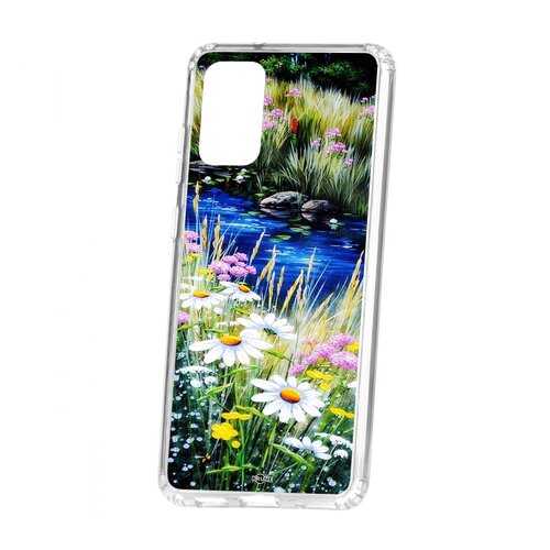 Чехол Kruche Samsung Galaxy S20 Plus Print Ромашки у ручья в Теле2