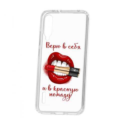 Чехол Kruche Xiaomi Mi A3 Print Red lipstick в Теле2