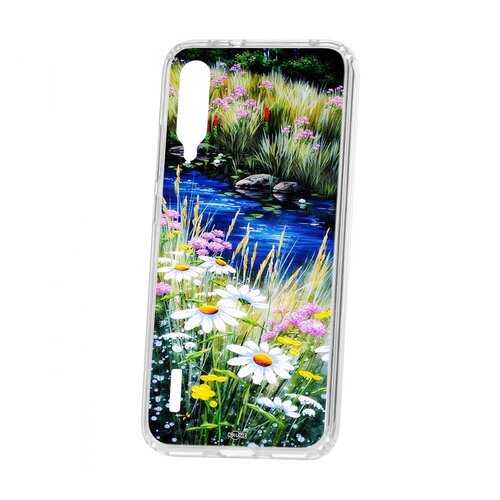 Чехол Kruche Xiaomi Mi A3 Print Ромашки у ручья в Теле2