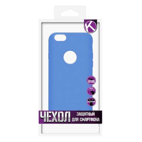 Чехол Krutoff для iPhone 6/6S Light Blue в Теле2