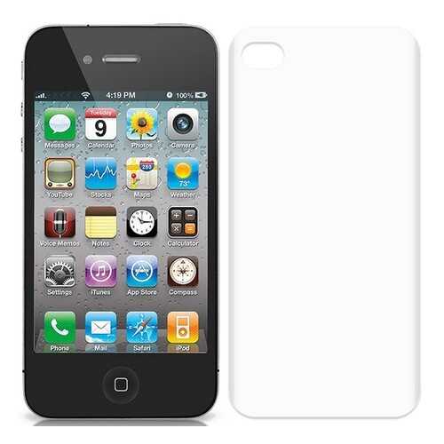 Чехол Krutoff TPU для iPhone 4/4S Transparent в Теле2