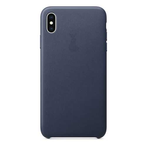 Чехол Leather Case для iPhone X/XS, LCIPXXS-02-MIBL в Теле2