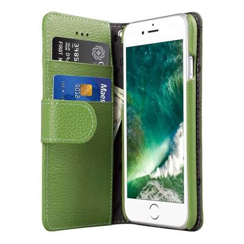 Чехол Melkco для Apple iPhone 7/8 - Wallet Book Type Green в Теле2