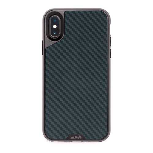 Чехол Mous Limitless 2.0 для Apple iPhone X/Xs Aramid Carbon в Теле2