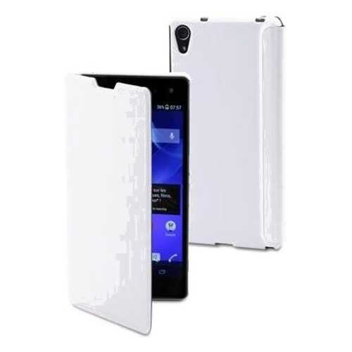 Чехол Muvit for Xperia Easy Folio для Sony Xperia Z2 кожа White в Теле2