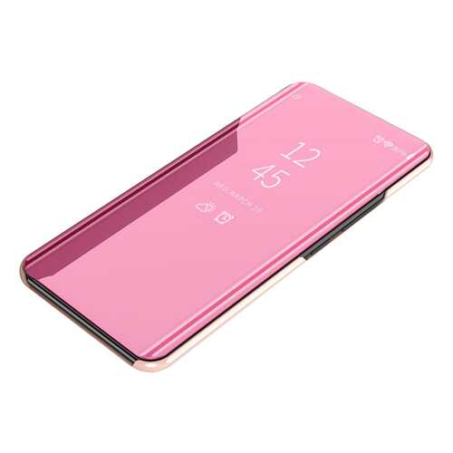 Чехол MyPads для Samsung Galaxy J3 Prime Clear View J3 (2017) SM-J330F Cover Pink в Теле2