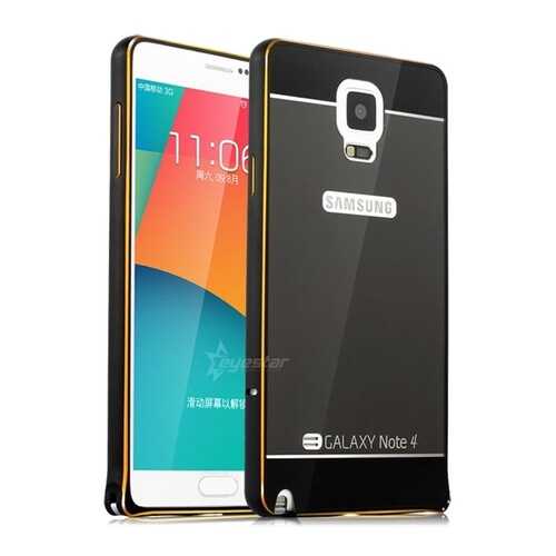 Чехол MyPads для Samsung Galaxy Note 4 Black в Теле2