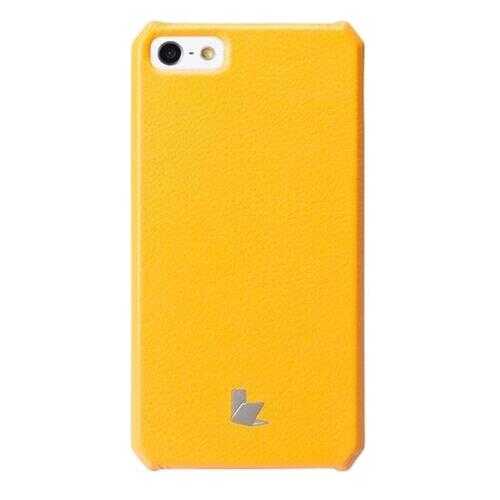 Чехол-накладка Jison Fashion Wallet (JS-IP5-01H80) для iPhone 5/5S/SE (Yellow) в Теле2