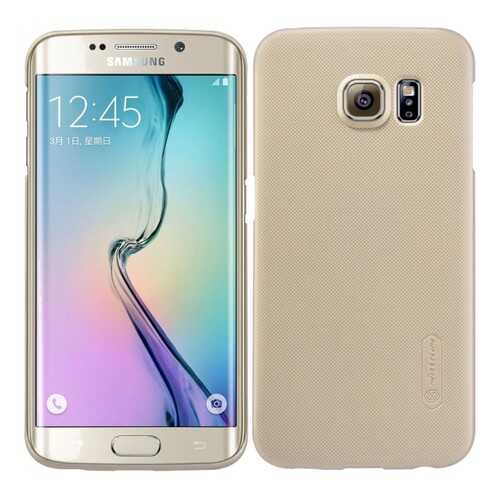 Чехол Nillkin Matte для Samsung G925F Galaxy S6 Edge Gold в Теле2