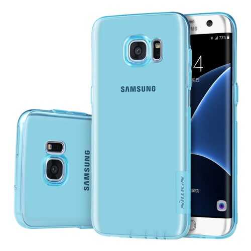 Чехол Nillkin Nature Series для Samsung G935F Galaxy S7 Edge Clear Blue в Теле2