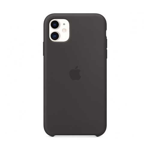 Чехол NoBrand Silicone Case Lux для iPhone 11 Black в Теле2