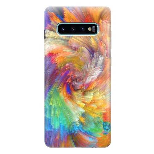 Чехол RE:PA для Samsung Galaxy S10 Plus с принтом Акварельная красота в Теле2