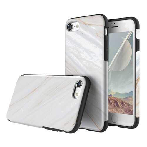 Чехол Rock Origin Series (Textured marble) для Apple iPhone 7/8 White marble в Теле2