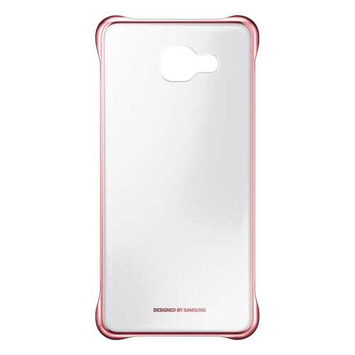 Чехол Samsung Clear Cover для Galaxy A7 2016 Pink (EF-QA710CZEGRU) в Теле2