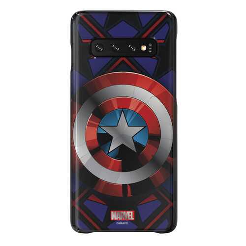 Чехол Samsung для S10 Captain America Blue/Red/White в Теле2