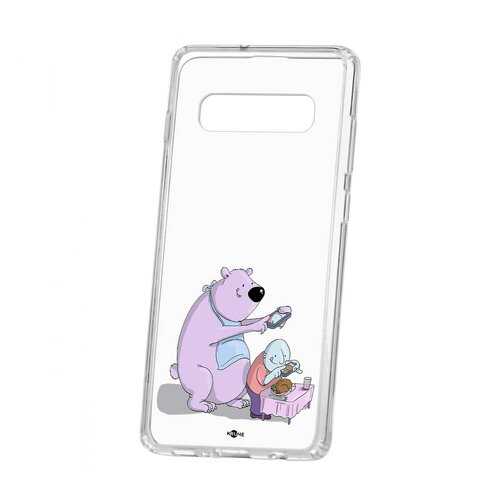 Чехол Samsung Galaxy S10+ Kruche Print Foodstagramm в Теле2