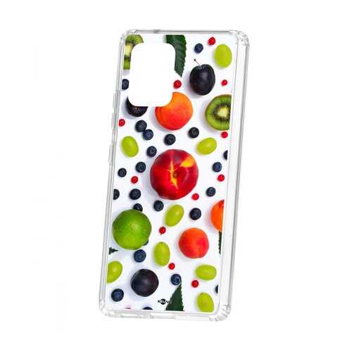 Чехол Samsung Galaxy S10 Lite Kruche Print Fruits в Теле2