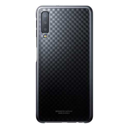 Чехол Samsung Gradation Cover для Galaxy A7 Black EF-AA750CBEGRU в Теле2