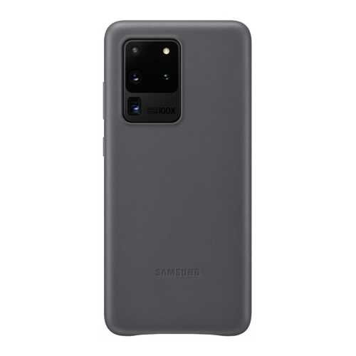 Чехол Samsung Leather Cover Z3 для Galaxy S20 Ultra Grey в Теле2