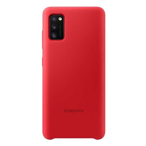 Чехол Samsung Silicone Cover для Galaxy A41 Red в Теле2