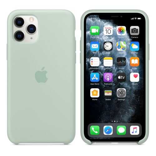 Чехол Silicone Case для Apple iPhone 11 Pro Beryl Blue (MWYT2FE/A) в Теле2