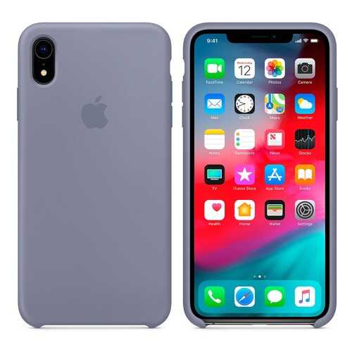 Чехол Silicone Case для Apple iPhone XR Lavender Gray (MWO72FE/A) в Теле2