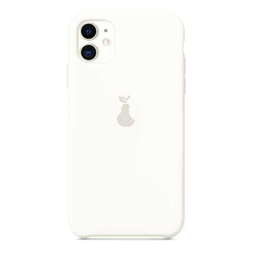 Чехол Silicone Case для iPhone 11, белый, SCIP11-05-WHIT в Теле2