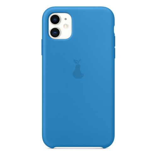 Чехол Silicone Case для iPhone 11, голубой, SCIP11-12-SURF в Теле2