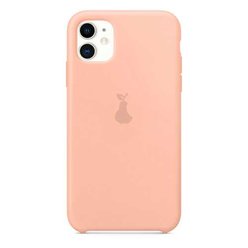 Чехол Silicone Case для iPhone 11, розовый, SCIP11-13-GRAP в Теле2