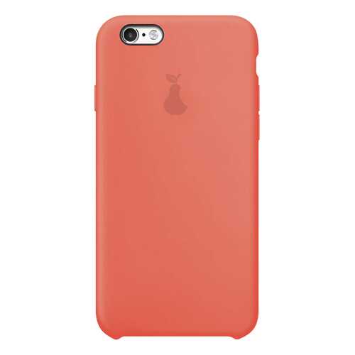 Чехол Silicone Case для iPhone 6/6S, оранжевый, SCIP6S-02-CORA в Теле2