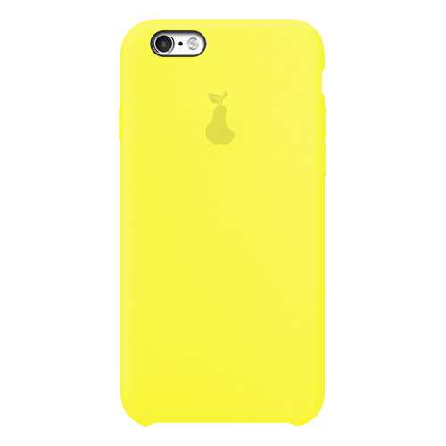 Чехол Silicone Case для iPhone 6/6S, жёлтый, SCIP6S-32-YELO в Теле2