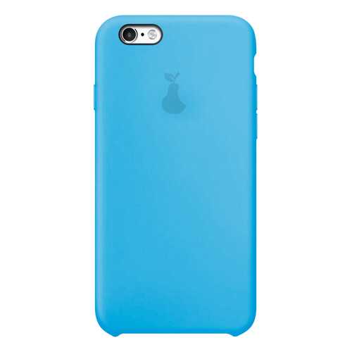 Чехол Silicone Case для iPhone 6 Plus/6S Plus, Azure, SCIP6SP-16-AZUR в Теле2