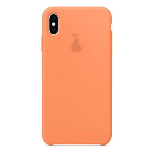 Чехол Silicone Case для iPhone X/XS, оранжевый, SCIPXXS-02-CLEM в Теле2