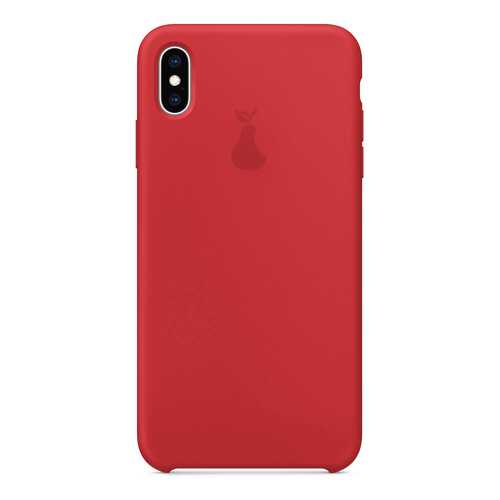 Чехол Silicone Case для iPhone X/XS Премиум, красный, SCPQIPXXS-14-PRED в Теле2