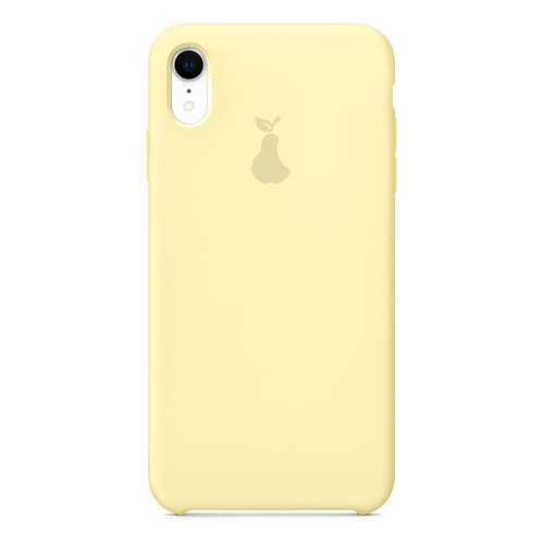 Чехол Silicone Case для iPhone XR, Light Yellow, SCIPXR-15-LIMO в Теле2