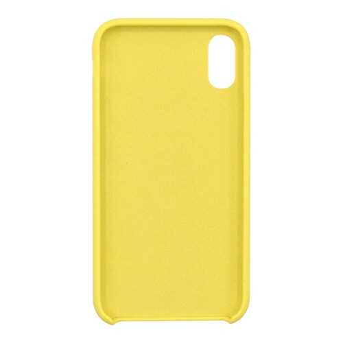 Чехол Silicone case для iPhone XSMax Yellow в Теле2