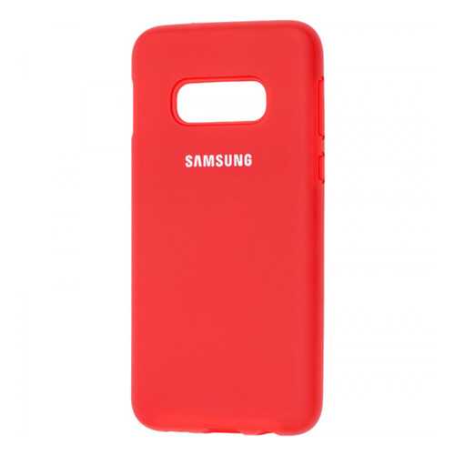 Чехол Silicone Cover для Samsung Galaxy S10 E (full protective) Red в Теле2