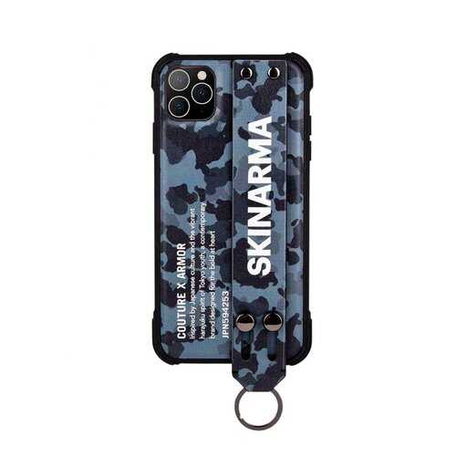 Чехол Skinarma для Apple iPhone 11 Pro Max Camo Navy в Теле2