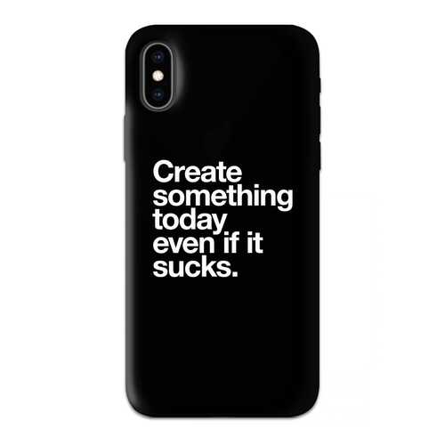 Чехол СМАКС Create something today для Apple iPhone X в Теле2