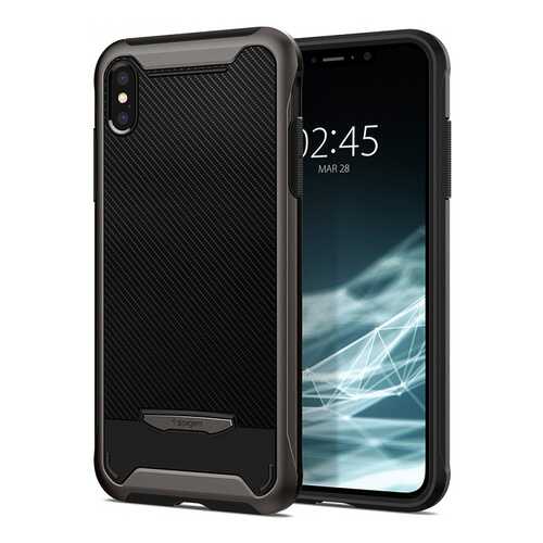 Чехол Spigen Hybrid NX (065CS24863) для iPhone Xs Max (Gunmetal) в Теле2