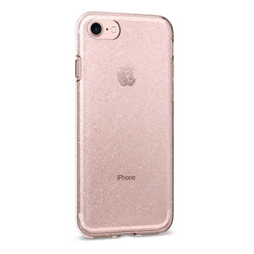 Чехол Spigen Liquid Crystal Glitter (042CS21419) для iPhone 7/8 (Rose Quartz) в Теле2