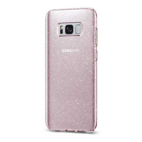 Чехол Spigen Liquid Crystal Glitter (571CS21667) для Samsung Galaxy S8 Plus (Pink Quartz) в Теле2