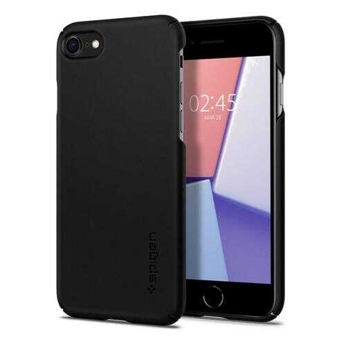 Чехол Spigen Thin Fit (ACS00940) для iPhone 7/8/SE 2020 (Black) в Теле2