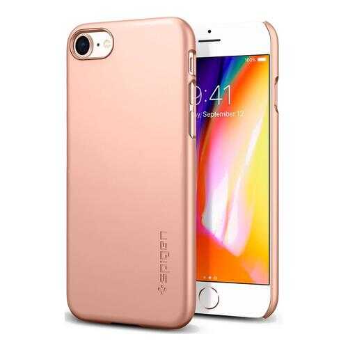 Чехол Spigen Thin Fit для Apple iPhone 8 Blush Gold (054CS22568) в Теле2