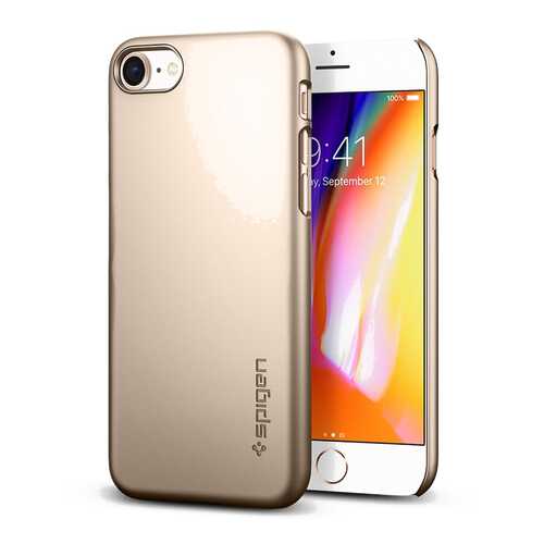 Чехол Spigen Thin Fit для Apple iPhone 8 Champagne Gold (054CS22209) в Теле2