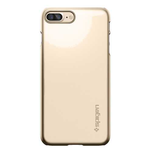 Чехол Spigen Thin Fit для iPhone 8 Plus золотой в Теле2