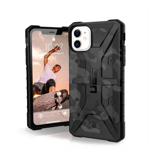 Чехол Urban Armor Gear Pathfinder для iPhone 11 (Midnight Camo) в Теле2