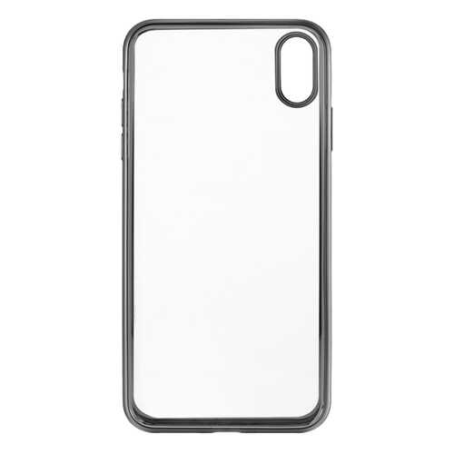 Чехол защитный Frame Case для iPhone Xs Max, серебряный в Теле2